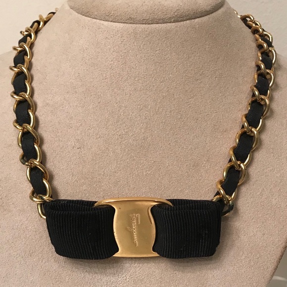 Salvatore Ferragamo Jewelry - Authentic Salvatore Ferragamo Repurposed Necklace